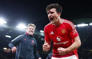 O momento de Harry Magu revela que inspira a deslumbrante Liga Europa do Man United para vencer contra Leon