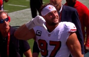 A lesão na perna de Nick Bose foi revelada depois de dar um sinal ansioso para a amada multidão de Donald Trump