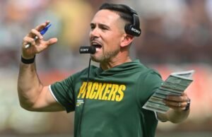 Os Packers não ficaram satisfeitos com as conversas invictas da equipe de Matt Laflur