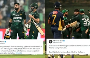 Os fãs reagem ao brilho geral de Hussein Talat, mantendo o Paquistão vivo na Copa da Ásia 2025 com o Sri Lanka