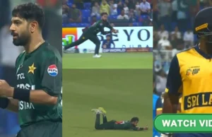 Cup da Ásia 2025 (ver): Fahim Ashraf leva um Blinder absoluto para dispensar Kusal Perera durante o Pak vs SL Collision