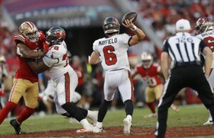 Nova promoção DraftKings: Aposte $ 5 e ganhe $ 300 no doubleheader MNF desta noite, Bucs vs.