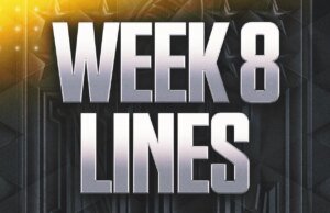 2025 NFL Odds Week 8: Linhas, spreads para todos os 13 jogos