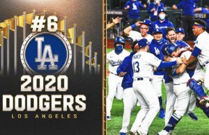 Campeões da World Series do século 21, classificação: 2020 Dodgers No.