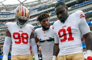 A defesa do 49ers sofreu outra lesão grave após a vitória dos Falcons