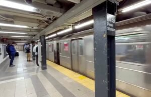 A polícia de Nova York procura o homem que deixou a menina recém-nascida na estação de metrô