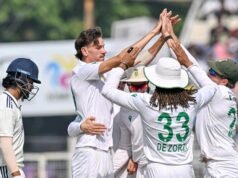 IND vs SA: Índia não consegue perseguir a segunda meta mais baixa de 124 corridas contra a África do Sul em Eden Gardens em testes