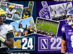 Ensaio fotográfico do Wrigley Field: a vitória de Michigan para salvar a PCP na grande tarde de sábado