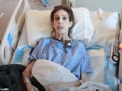 Minha querida esposa foi obrigada a tomar a vacina covid. Essas fotos horríveis mostram minha agonia amorosa antes de sua morte