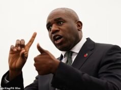David Lammy enfrenta reação do gabinete por causa da disputa pela libertação de prisioneiros, já que o vice-primeiro-ministro é considerado ‘incompetente’ e ‘covarde’ por outros ministros