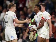 Inglaterra 38-18 Fiji Avaliações dos jogadores: Qual estrela é ‘elétrica’? Quem fez uma performance ‘dura como pregos’? E quem está ‘decepcionado’ e saiu de campo?