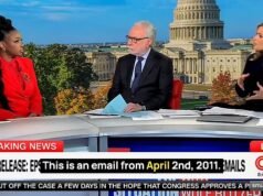 Momento humilhante Jasmine Crockett é educada pela CNN após sua difamação sobre Epstein-Trump