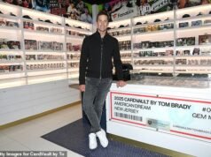 Loja de cartões colecionáveis de Tom Brady em Nova York com a polícia em busca de suspeitos de ‘assalto de US $ 10 mil em março’