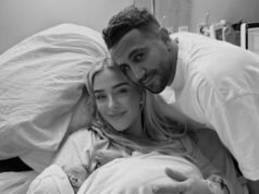 Riyad Mahrez e sua esposa Taylor Ward compartilharam uma comovente primeira foto de seu filho recém-nascido – seu quarto filho – com a estrela argelina já de volta às missões internacionais.