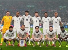 Thomas Tuchel dá uma grande dica sobre a Copa do Mundo ao escolher cinco estrelas da Inglaterra para modelar o novo uniforme em uma sessão de fotos secreta