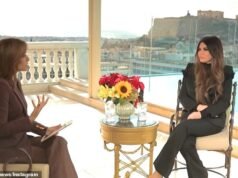 Kimberly Guilfoyle fala sobre sua vida amorosa e encontra um novo marido na primeira entrevista para a TV grega