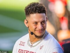 Patrick Mahomes dá uma bronca em Taylor Swift ao revelar que música ouve no carro