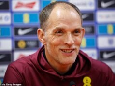 Não copie Cristiano Ronaldo! Thomas Tuchel alerta para não expulsar estrelas da Inglaterra antes do jogo final das eliminatórias para a Copa do Mundo contra a Albânia – já que a lenda de Portugal corre o risco de perder jogos cruciais