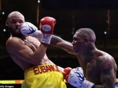 Chris Eubank Jr. critica seu publicitário por temer que ele revele seu segredo depois de sair da coletiva de imprensa pós-luta