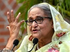 A ex-primeira-ministra de Bangladesh Sheikh Hasina foi condenada à morte pela repressão mortal ao levante estudantil