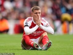 Martin Odegaard dá uma grande atualização sobre seu condicionamento físico – apenas seis dias antes do derby do Arsenal no norte de Londres com o Tottenham