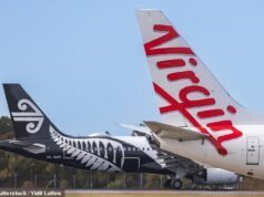 Voo da Virgin para a Austrália foi desviado para a Nova Zelândia, passageiros retidos