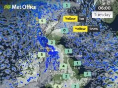 Abram suas próprias ruas, dizem os conselhos sem dinheiro aos residentes: Público convidado a se voluntariar como ‘anjos da neve’ e trabalhar com pá como grandes conjuntos de refrigeradores