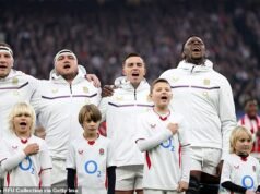 O trio inglês foi excluído da última partida da Inglaterra no outono contra a Argentina