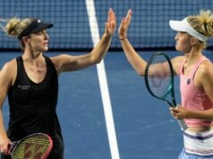 Dabrowski e Routliff encerraram a parceria em 2025 após três títulos de duplas