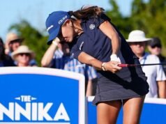 Kai Trump atira 13 acima de 83 na estreia no LPGA Tour e termina o campo