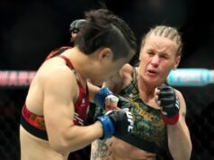 Shevchenko nocauteia Zhang e mantém título peso mosca no UFC 322