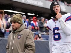 O novato do Giants, QB Jackson Dart, pediu uma mudança no estilo de corrida