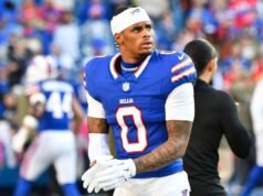 Fonte: Keon Coleman, do Bills, arranhão saudável após encontro perdido