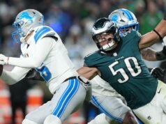 Defesa dos Eagles interrompeu Jared Goff, esforço de ‘declaração’ dos Leões