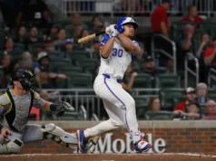 O apanhador do Braves, Drake Baldwin, foi eleito o novato do ano da NL em 2025