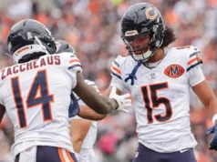 Classificações completas do PPR do Fantasy Football: os principais wide receivers de Justin Boone na semana 11