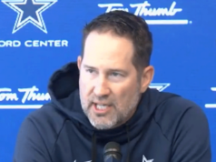 O técnico dos Cowboys, Brian Schottenheimer, revelou a gravidez da namorada de Marshawn Niland