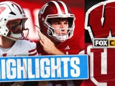 Destaques do Wisconsin Badgers x No. 2 Indiana Hoosiers | Futebol universitário da Fox