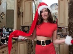 Millie se vestiu de elfa sexy para promover a linha de moda Bobby Brown