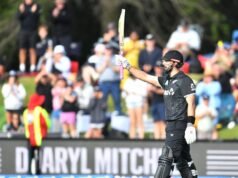 O 119 de Mitchell ajudou a Nova Zelândia a vencer por sete corridas contra os Windies no primeiro ODI