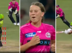 ASSISTIR: O impressionante hat-trick de Kaoim Bray pelo Sydney Sixers contra o Sydney Thunder