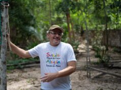 Financiado pelo ambientalista brasileiro DiCaprio