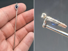 Thrifter encontra um broche vintage da Cartier – chocado com o preço que está vendendo