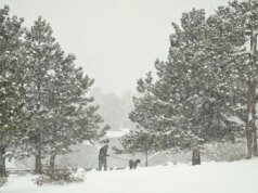 Aviso de clima de inverno para até 18 polegadas de neve