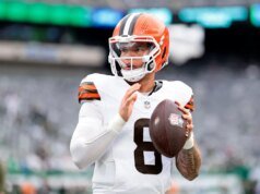 O relatório de Dillon Gabriel surgiu antes do jogo Browns-Ravens