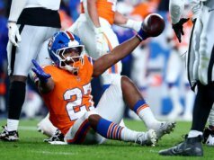 Relatório: JK Dobbins dos Broncos recebeu notícias devastadoras em meio a uma grave lesão no tornozelo