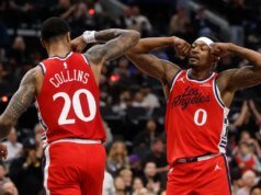 Bradley Beal, do Clippers, está fora da temporada devido a uma lesão no quadril