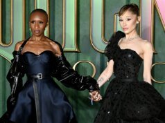 Ariana Grande atacada por fã maluco no evento de estreia de ‘Wicked’; Cynthia Erivo vem ao resgate