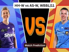 HH-W vs AS-W, WBBL | 11 Previsão de partida: Quem vencerá a partida de hoje entre Hobart Hurricanes e Adelaide Strikers?