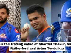 IPL 2026: Veja quanto Shardul Thakur, Sherfan Rutherford e Arjun Tendulkar foram negociados